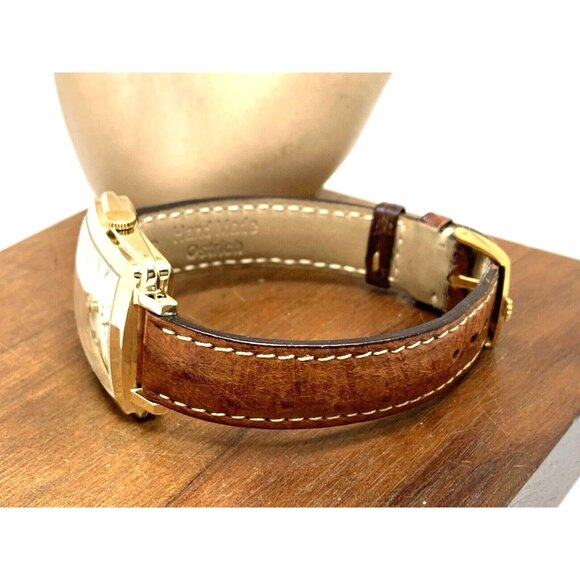 Rolex Precision 4645 Watch Vintage Swiss Automatic 14k Gold Case White Dial 31mm - Picture 11 of 16